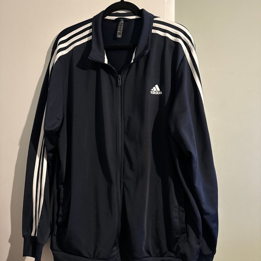 Adidas Blue windbreaker Jacket primegreen full zip